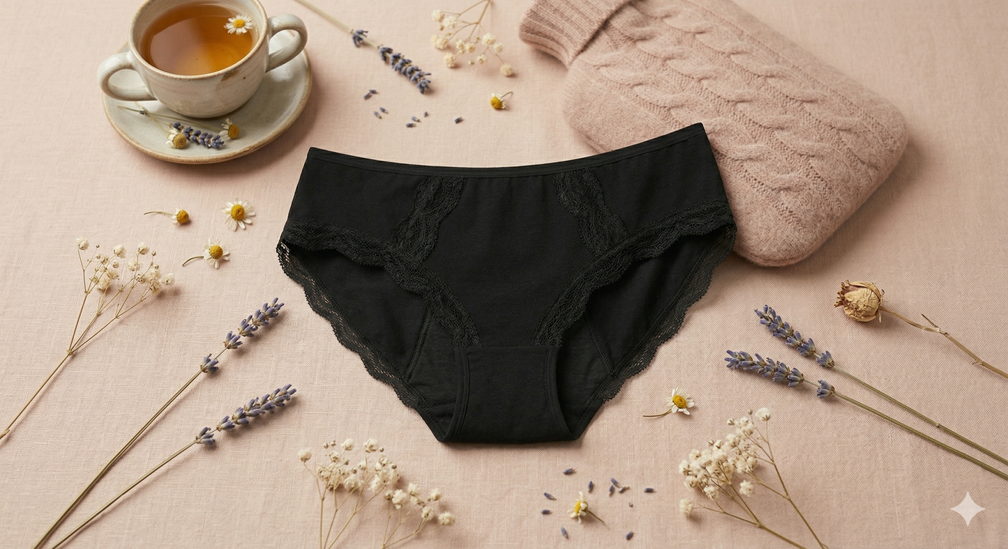 Culotte menstruelle flux abondant – Protection 12h | Nuvia